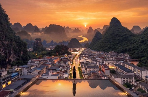 Yangshuo Hotel | Yangshuo Meiju Hotel - By West Street in the center