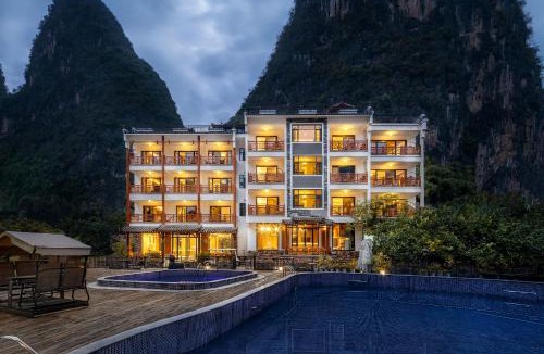 Xingping Ancient Town Hotel | Yangshuo Mountain River Ballad Hotel - Free Yangshuo Train Station Pick Up and Drop Off