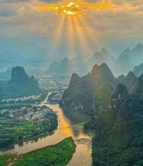 Xingping Ancient Town House | Yangshuo Shui Mo Ju courtyard-Yangshuo Raiway St'ation free pick up for two nights