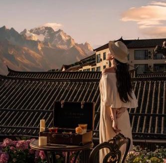 Dayan Old Town House | Yunman Sky Cloud Quiet Garden Guesthouse offers breakfast and afternoon tea with free airport shuttle services The hotel provides a platform for visiting the ancient city and Yulong snow