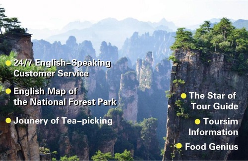 Wulingyuan House | Zhangjiajie Yun Hai Hotel- Ancient Chinese Style Hotel,Tea Culture Experience, Realxing Class,Free Breakfast ,Local Travel Guide and Book Tickets, Gem Perporty