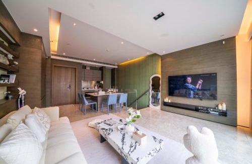 Jing'an Apartment | ZHome-Deplex luxury apartment-Near The Bund