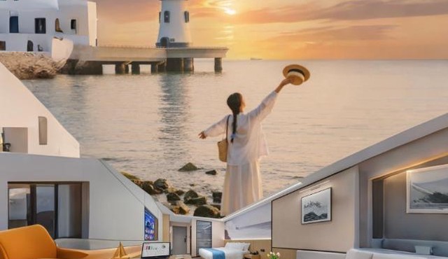 珠海 海之珠丨GlobalRomanticPearl酒店-拱北口岸珠海站店 早餐7点到11点 免费自助洗衣房 免费停车 免费健身房 外语翻译接待 步行海边 步行拱北口岸 步行珠海站