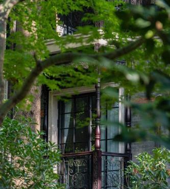 A detached, old Shanghai villa on Huaihai Middle Road