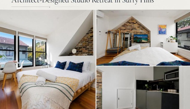 Architect-Designed Studio Retreat in Surry Hills