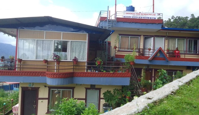 Beautiful place at countryside Pokhara with Lakeview from the room