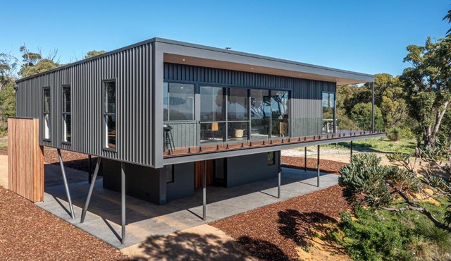 Carpe Artes -architectural bushland home, Marg Riv