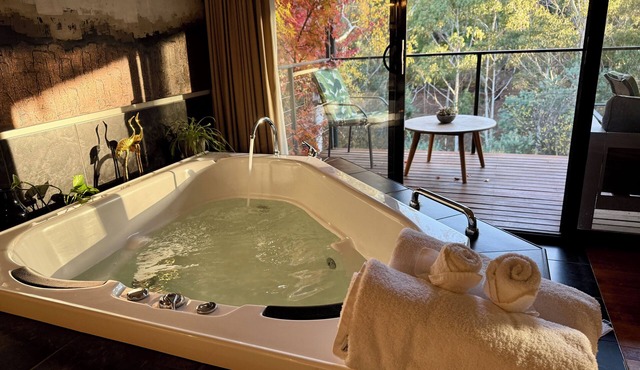 Centrally located 2-bedroom luxury pet friendly villa in Australia’s spa country