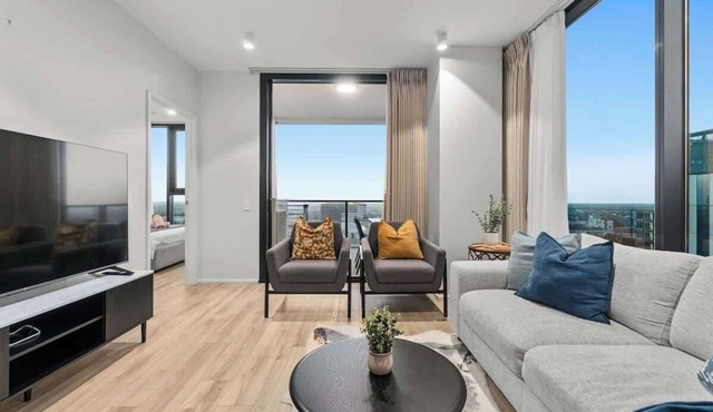 City sky view self service apartment free parking