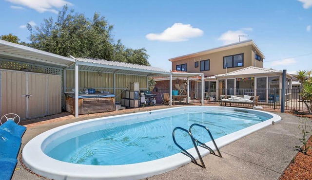 Coastal 2-Bed Home with Pool