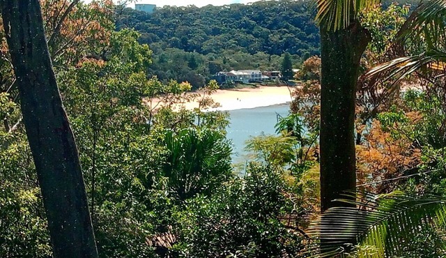 Corymbia -stones throw to pristine waters of Pearl Beach and National park walks