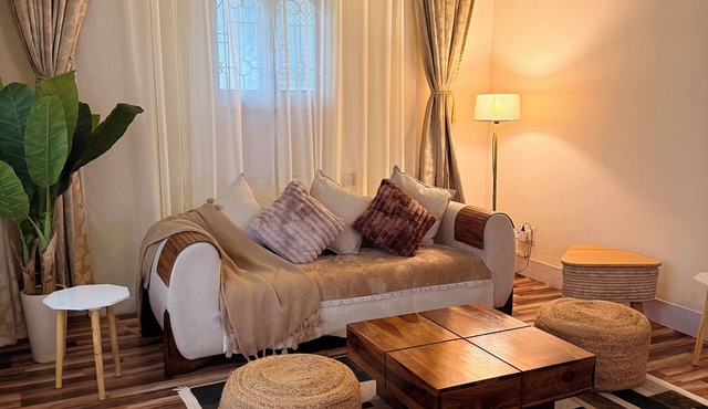 Cozy 1 BHK with 2 ACs with a designated workspace in Siliguri