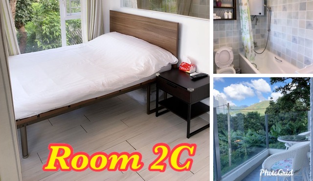 Double bed room with balcony 東涌鄉村雙人露台房