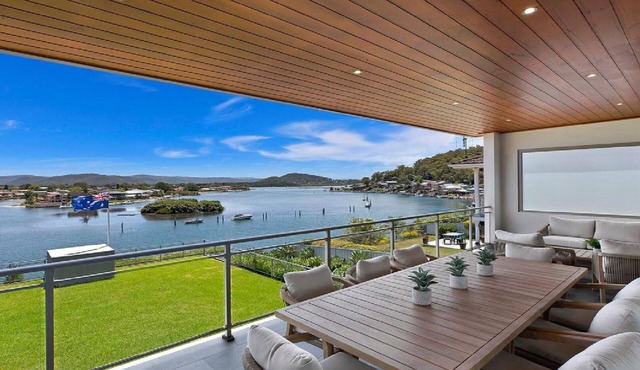 EMPIRE - A MAJESTIC HOME ON ABSOLUTE DEEP WATERFRONT