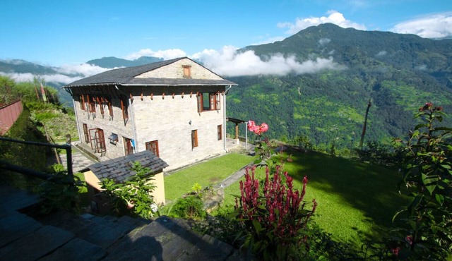 Experience luxury in this stunning villa with views and a private chef