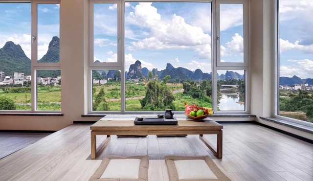 Guilin Yangshuo Waterhouse River View Villa