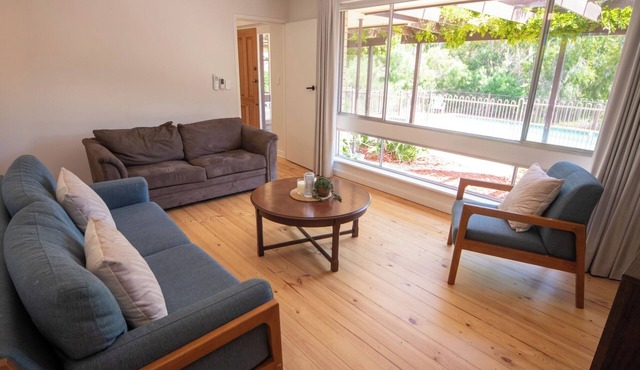 Ideal for 28+ Night Extended Stays | Sandy Pool Shack: Saltwater Pool, Pets Welcome, Park & Beach