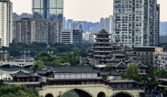 L&A 觀亭 13 Suit Taikoo Li/The Bridge River view Cozy 1 bedroom Suit in Cheng Du