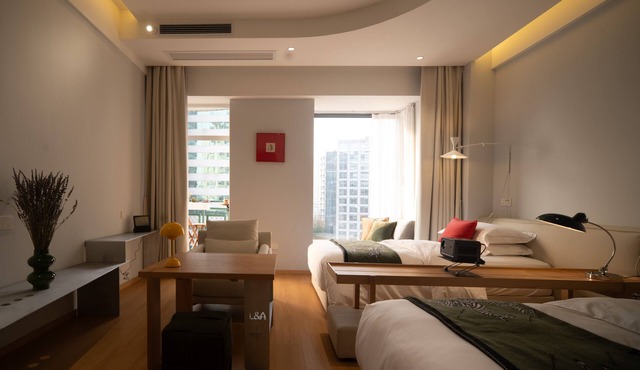 L&A 觀亭 08 Cozy apartment in Chengdu. Next to the famous city scenic point.