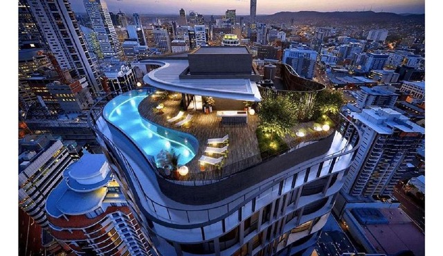 Lux 20th floor 2br 2bath, Infinity Pool, Gym, Wifi