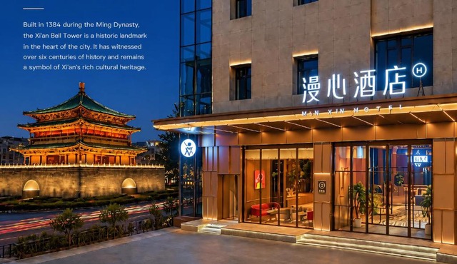 Manxin Hotel Xian Bell Tower