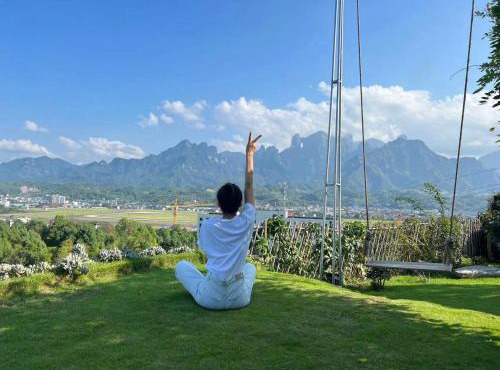 Panoramic Tianmen Hotel -Free Shuttle-Serene Courtyard