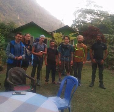Riverside hostel