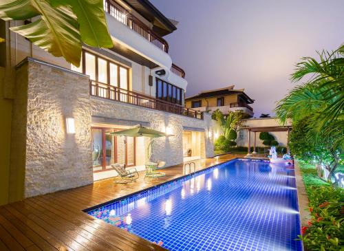Sanya Haitang Bay Renguan Pool Villa Hotel -100 meters from the beach, adjacent to Atlantis Water World and duty free shops
