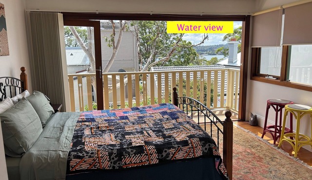 Serene Sydney water views in safe harbourside setting near city, pet-friendly