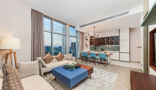 Shan Zhi Ye Serviced Apartment Hotel - Houjie Wanda Plaza Liaoxia Subway Station