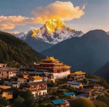 Shangri-La Qianyue S Oxygen-Supplied Scenic View Hotel