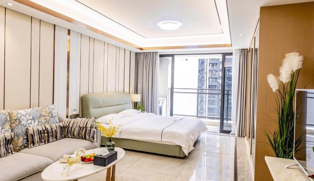 Shengang Executive Apartment - Baoan International Airport Bihaiwan Subway Station