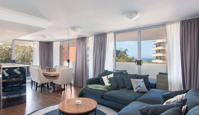Shores 501. Located on 5th floor and central to two beaches, local shops and restaurants.