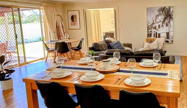Sleeps 10, walk to beach, three living areas. Perfect for extended families.
