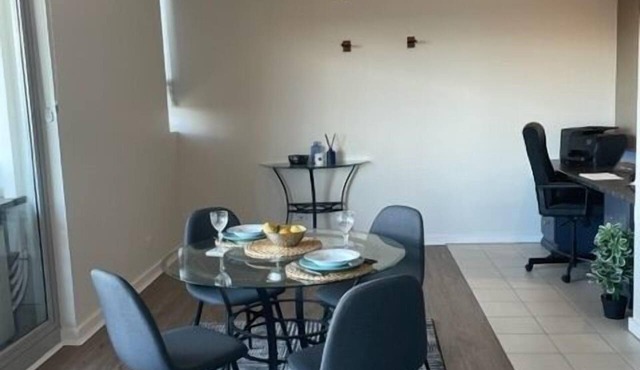 Spacious One Bedroom Apt- With Large Balcony