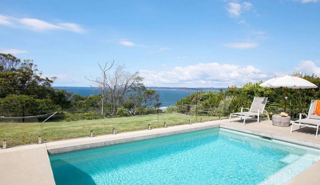 Stunning ocean views and pool