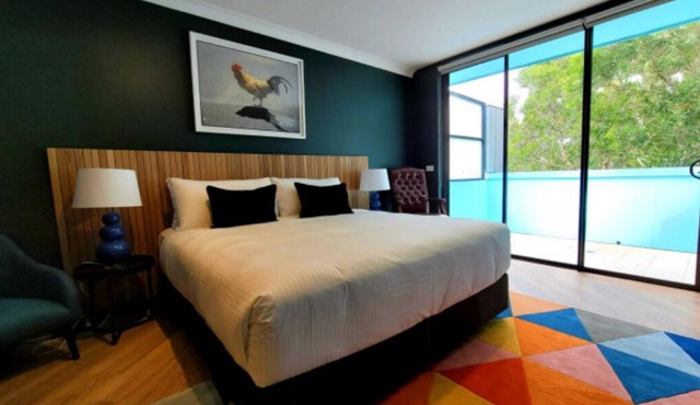 The BLUE Suite with Balcony