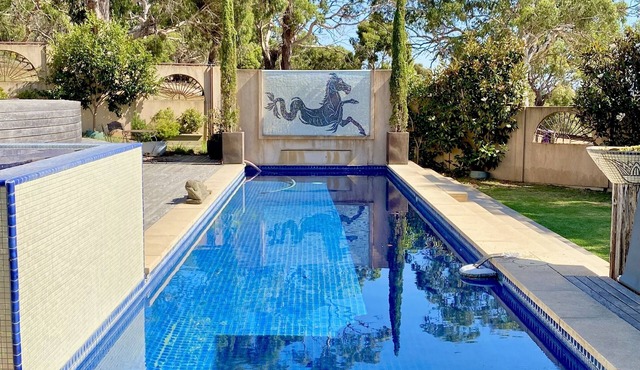 The Pool House with Pool and Spa