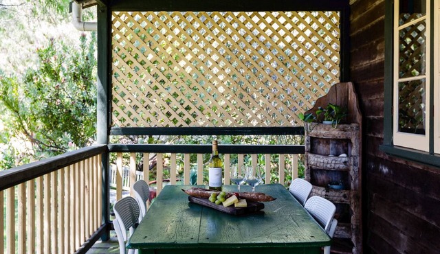 Traditional farmhouse with two cottages and grounds, secluded yet close to town