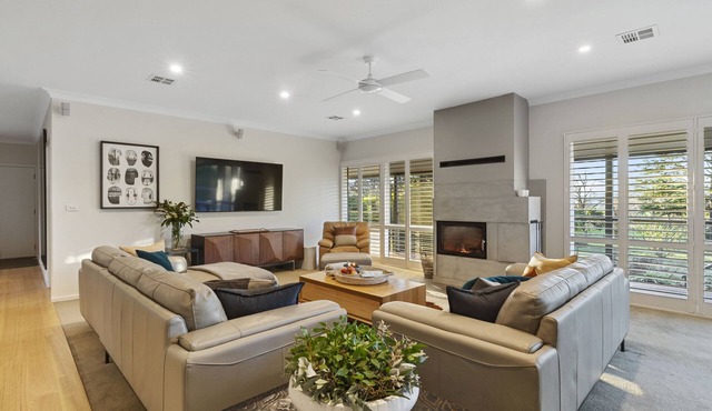 WAIRERE Farm | LUXE Family Retreat with Edna Walling Garden | Pool Tennis Ski