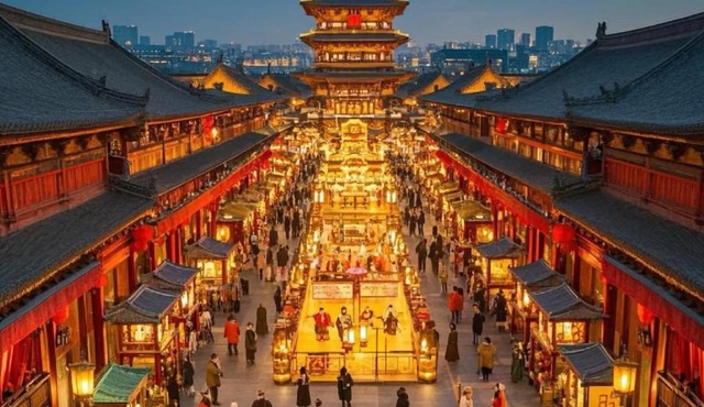 Xi'an Enji M Hotel Datang Everbright City Bell and Drum Tower
