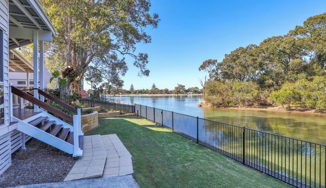 Your luxury waterfront holiday awaits at this stunning 5-bed pet-friendly home.