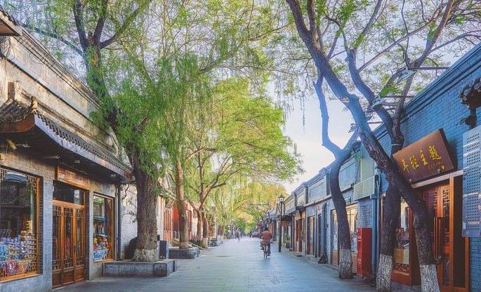 Photo of Buildings in Wangfujing Shopping Area