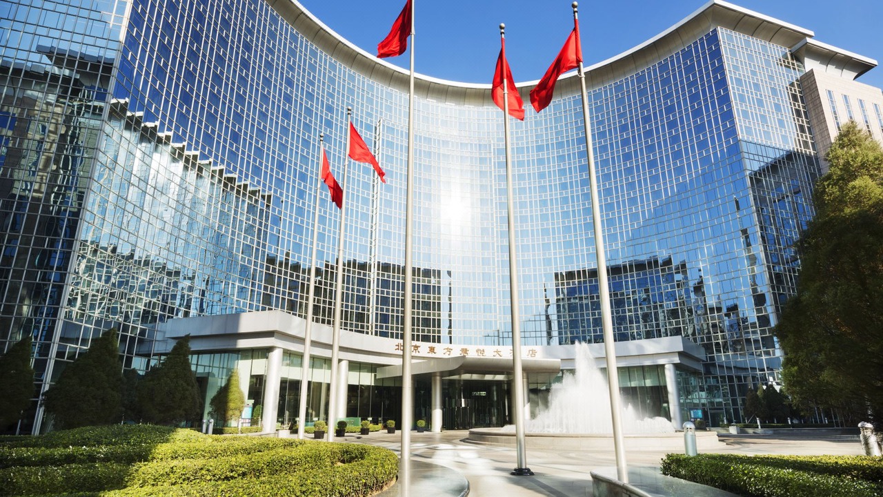 Photo of Buildings in Wangfujing Shopping Area