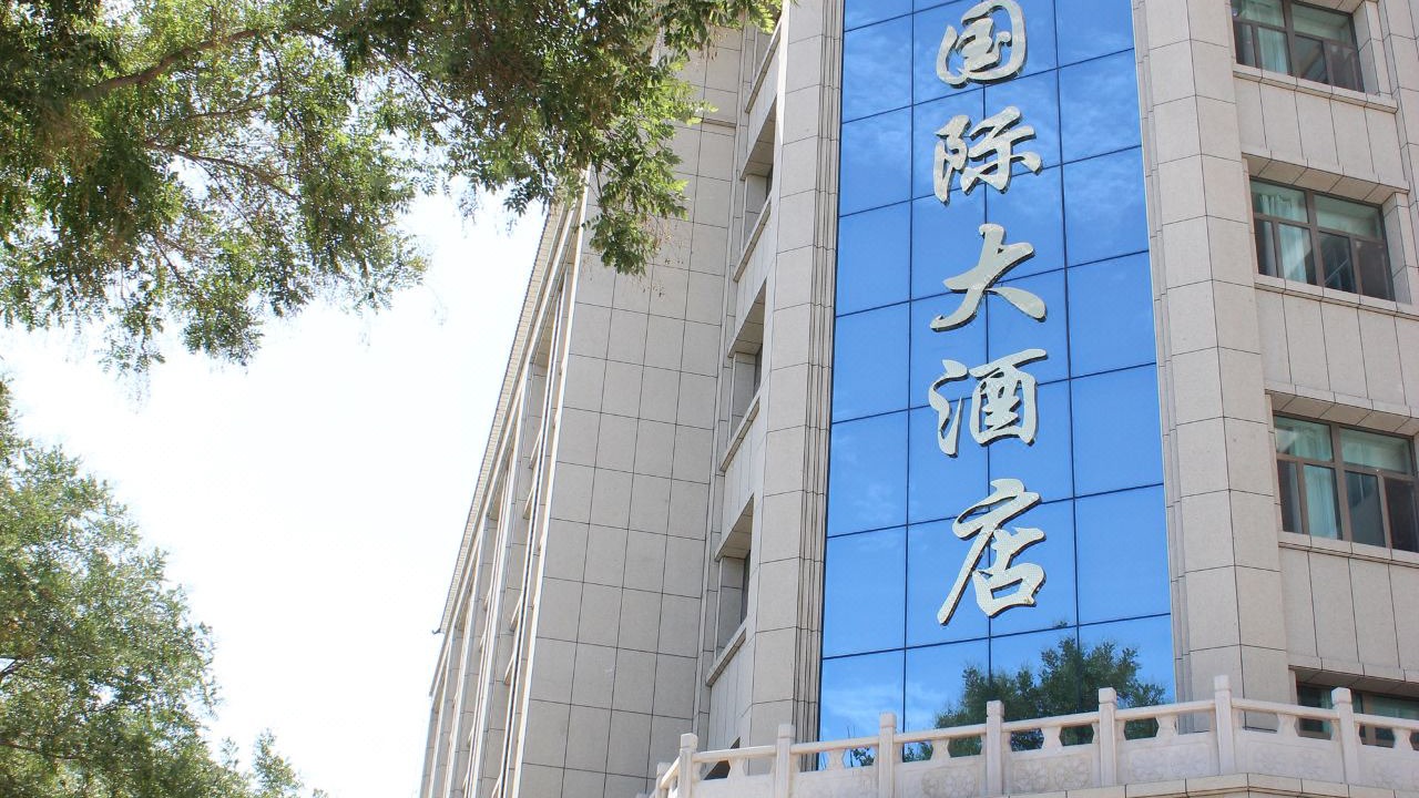 Photo of Buildings in Dunhuang