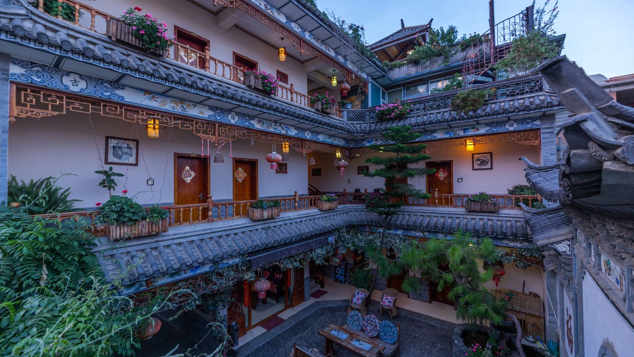 Photo of Buildings in Dali Ancient Town