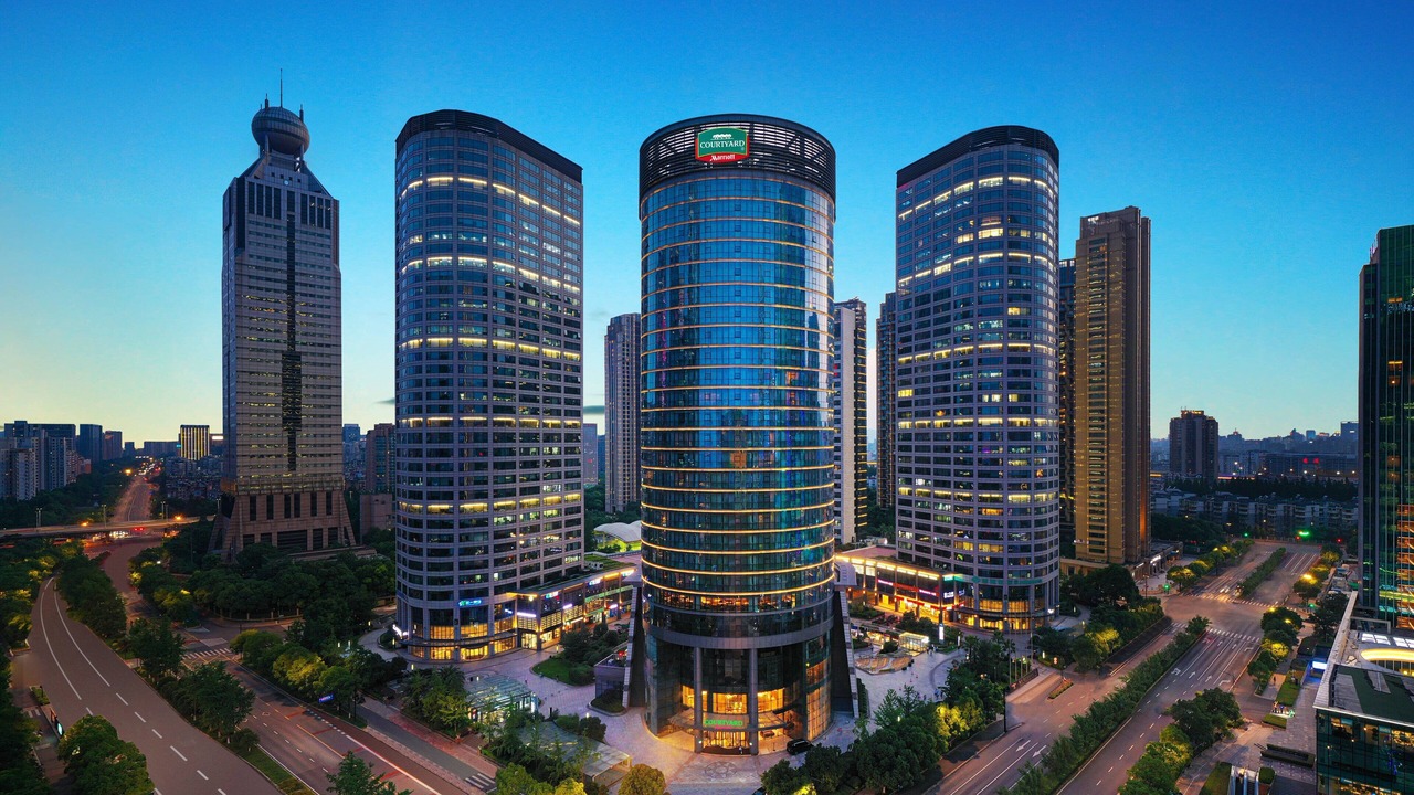 Photo of Buildings in Qianjiang New Town