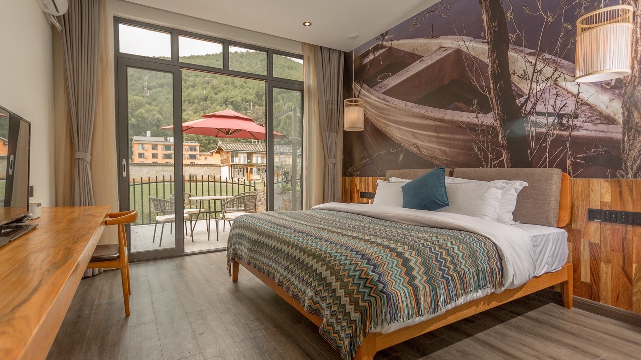 Photo of Patio Balcony in Lugu Lake - Ninglang