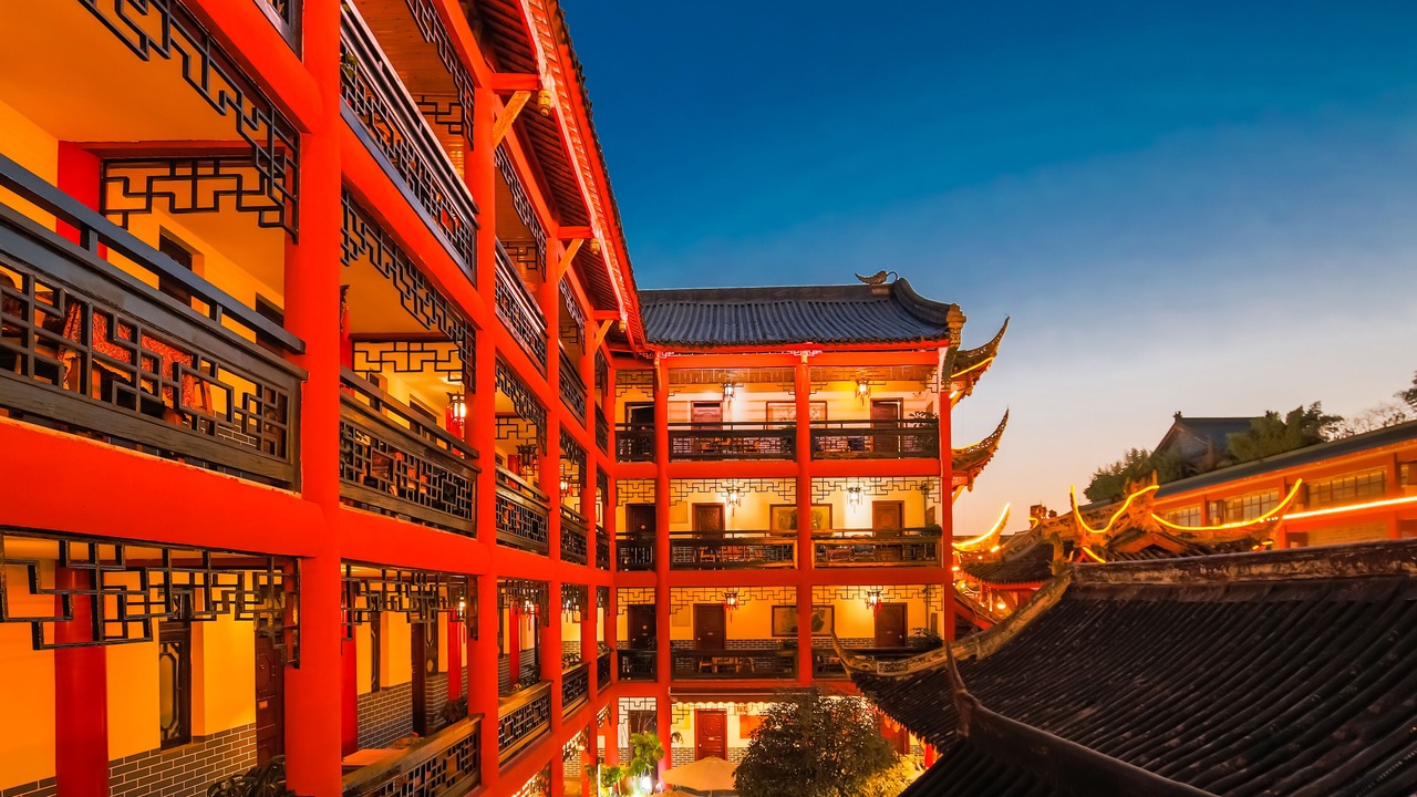 Photo of Buildings in Chengdu City Centre