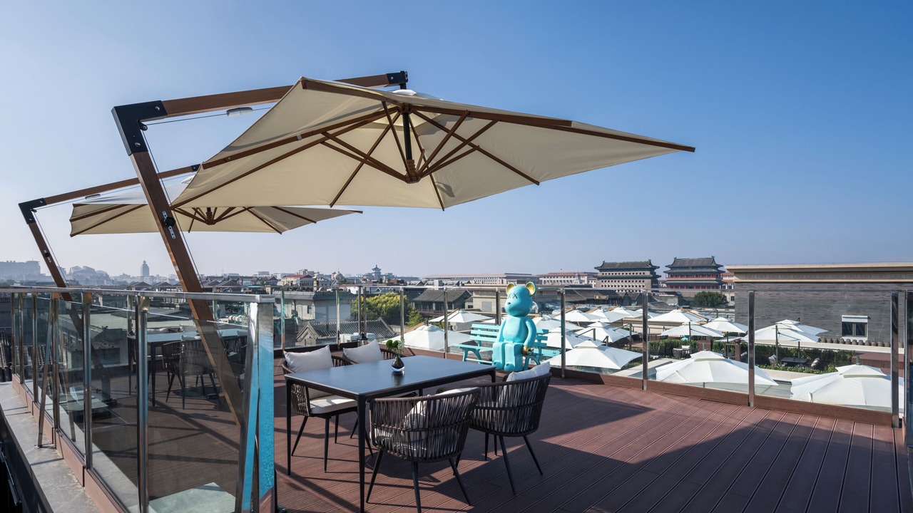 Photo of Patio Balcony in Downtown Beijing